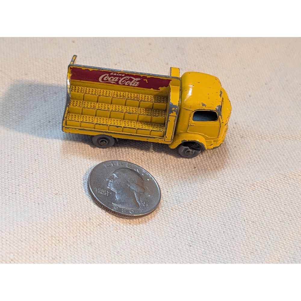 Vintage Matchbox No 37 Karrier Bantam Coca-Cola Truck Lesney Made in England